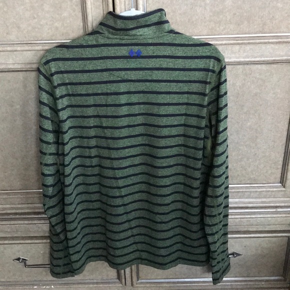 ROBERT GRAHAM GREEN & BLACK STRIPED SHIRT - Picture 2 of 5